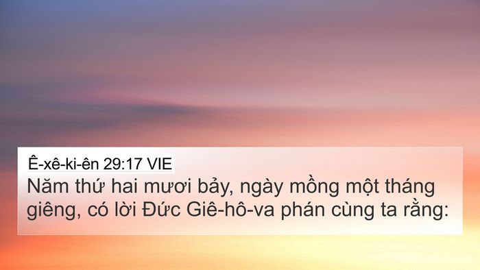 Ê-xê-ki-ên 29:17 VIE Bible Verse Image