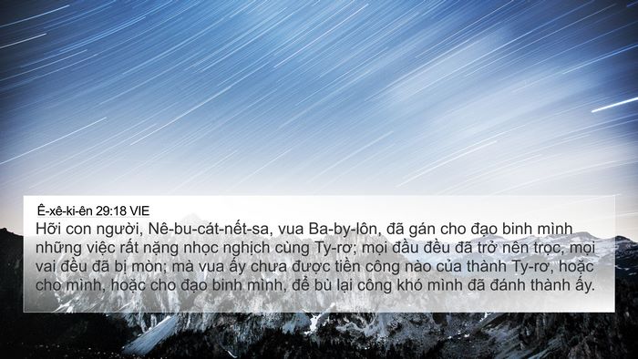 Ê-xê-ki-ên 29:18 VIE Bible Verse Image