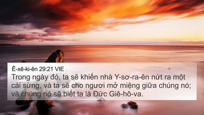 Ê-xê-ki-ên 29:21 VIE Bible Verse Image