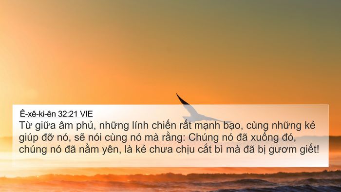 Ê-xê-ki-ên 32:21 VIE Bible Verse Image