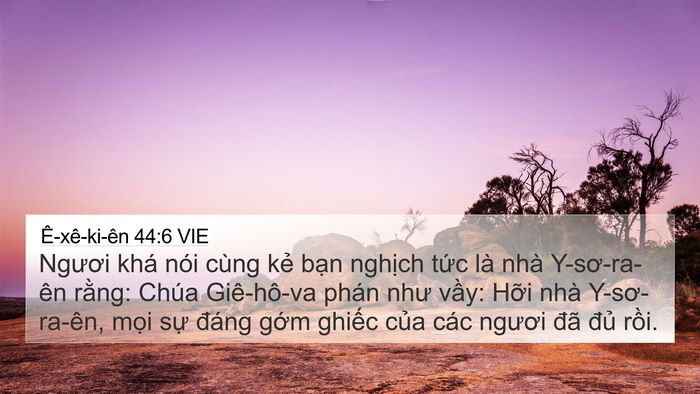 Ê-xê-ki-ên 44:6 VIE Bible Verse Image