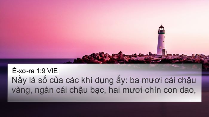 Ê-xơ-ra 1:9 VIE Bible Verse Image