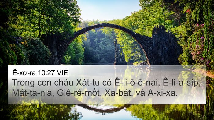 Ê-xơ-ra 10:27 VIE Bible Verse Image