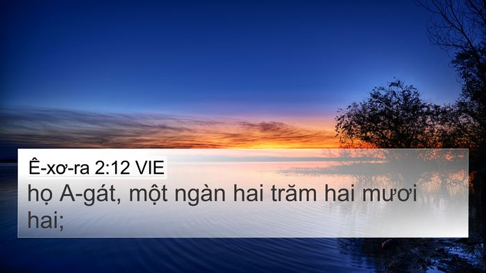 Ê-xơ-ra 2:12 VIE Bible Verse Image