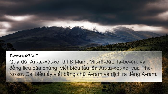 Ê-xơ-ra 4:7 VIE Bible Verse Image