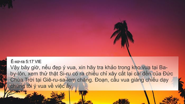Ê-xơ-ra 5:17 VIE Bible Verse Image