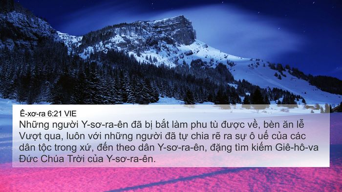 Ê-xơ-ra 6:21 VIE Bible Verse Image