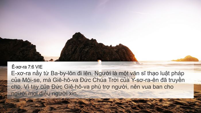 Ê-xơ-ra 7:6 VIE Bible Verse Image