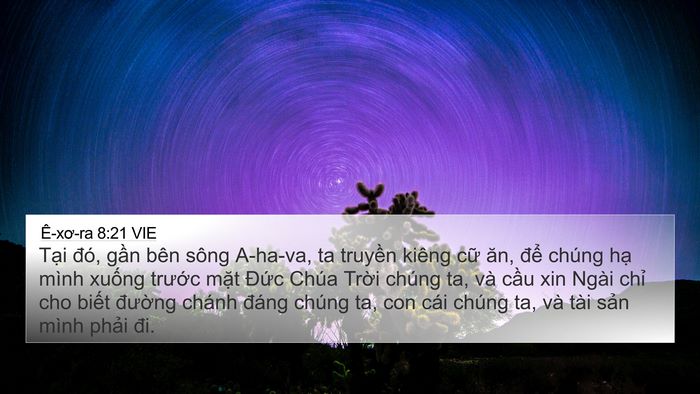 Ê-xơ-ra 8:21 VIE Bible Verse Image