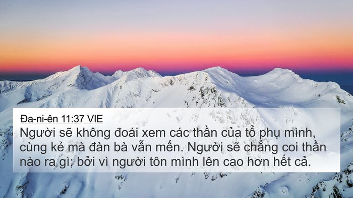 Ða-ni-ên 11:37 VIE Bible Verse Image