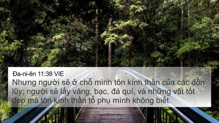 Ða-ni-ên 11:38 VIE Bible Verse Image