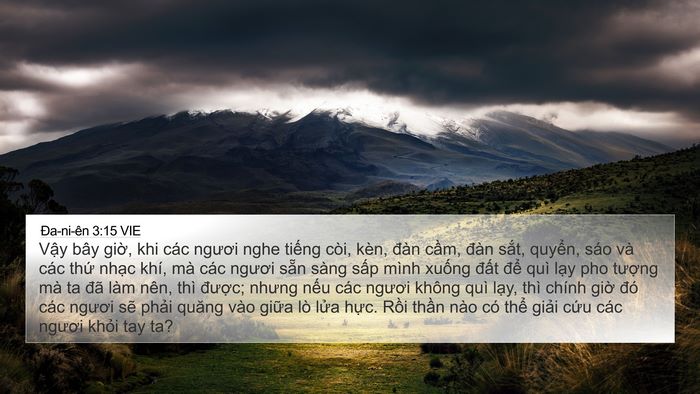 Ða-ni-ên 3:15 VIE Bible Verse Image