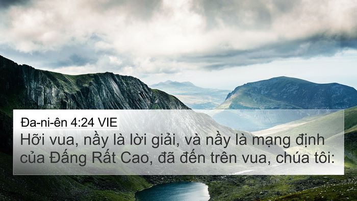 Ða-ni-ên 4:24 VIE Bible Verse Image