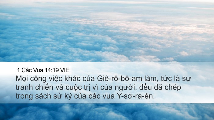 1 Các Vua 14:19 VIE Bible Verse Image