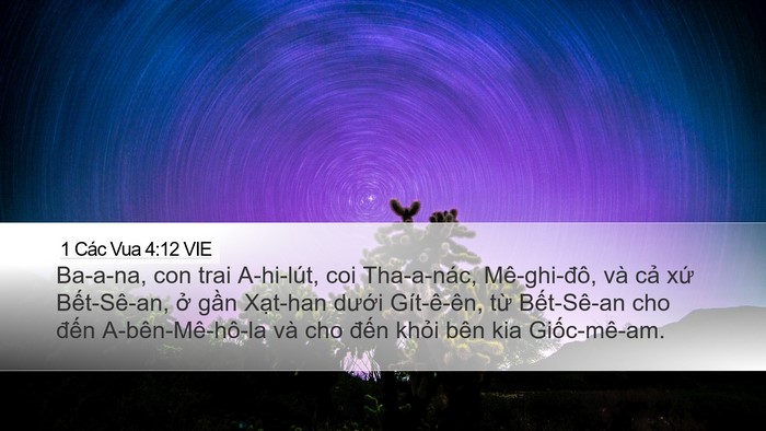 1 Các Vua 4:12 VIE Bible Verse Image