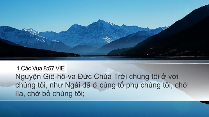 1 Các Vua 8:57 VIE Bible Verse Image