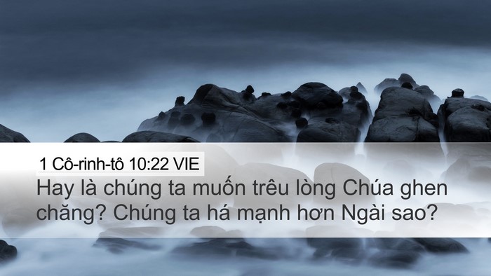1 Cô-rinh-tô 10:22 VIE Bible Verse Image