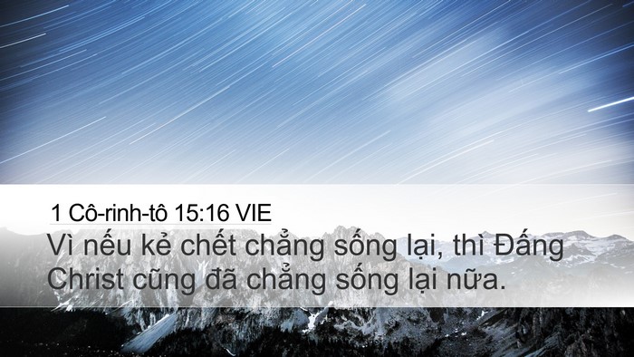 1 Cô-rinh-tô 15:16 VIE Bible Verse Image