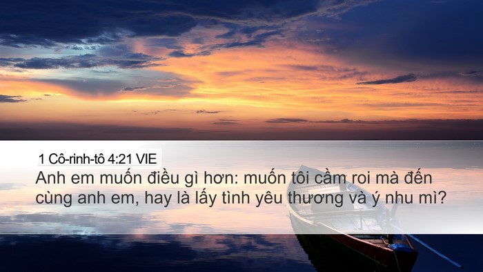 1 Cô-rinh-tô 4:21 VIE Bible Verse Image
