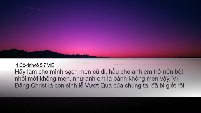 1 Cô-rinh-tô 5:7 VIE Bible Verse Image