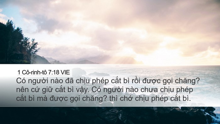 1 Cô-rinh-tô 7:18 VIE Desktop Wallpaper - Có người nào đã chịu phép cắt bì - Desktop Bible Verse Wallpaper