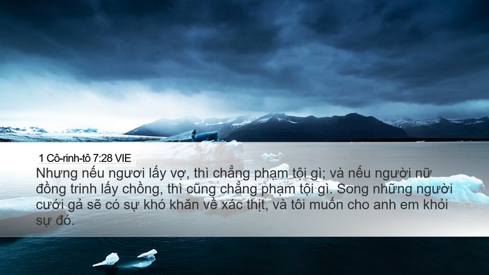 1 Cô-rinh-tô 7:28 VIE Bible Verse Image