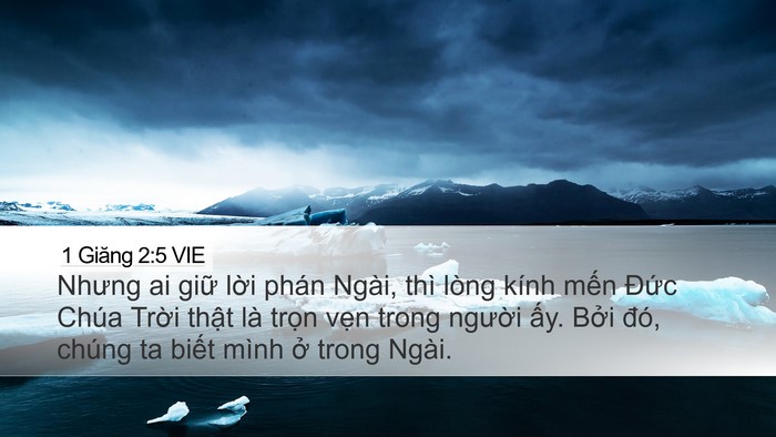 1 Giăng 2:5 VIE Bible Verse Image