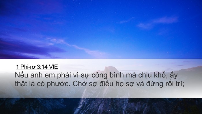 1 Phi-rơ 3:14 VIE Bible Verse Image