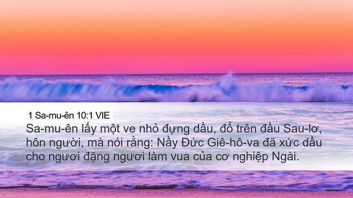 1 Sa-mu-ên 10:1 VIE Bible Verse Image