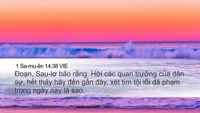 1 Sa-mu-ên 14:38 VIE Bible Verse Image