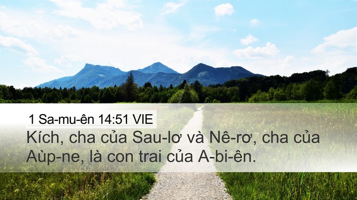 1 Sa-mu-ên 14:51 VIE Bible Verse Image