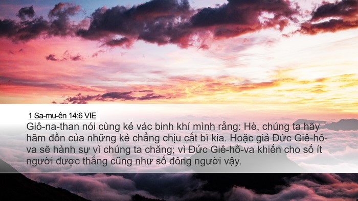 1 Sa-mu-ên 14:6 VIE Bible Verse Image