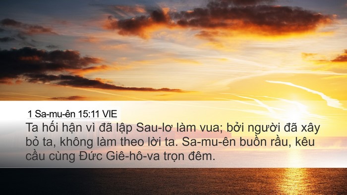 1 Sa-mu-ên 15:11 VIE Bible Verse Image