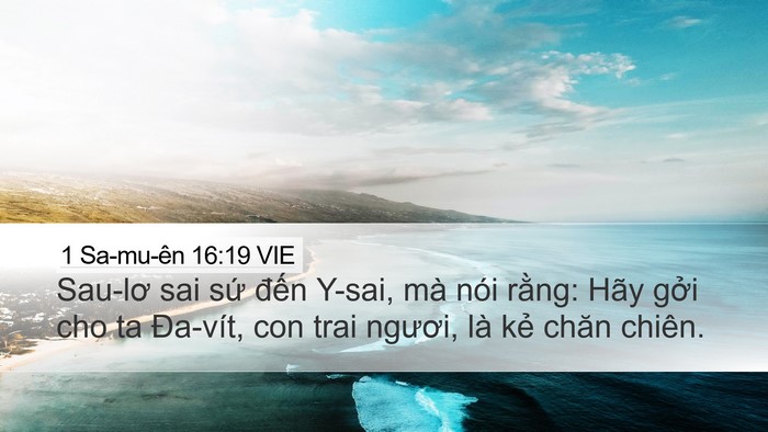 1 Sa-mu-ên 16:19 VIE Bible Verse Image