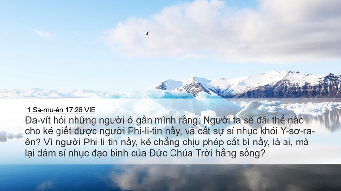 1 Sa-mu-ên 17:26 VIE Bible Verse Image