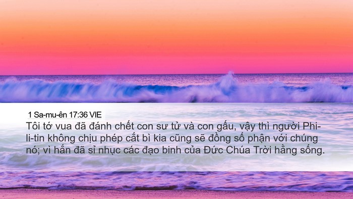 1 Sa-mu-ên 17:36 VIE Bible Verse Image
