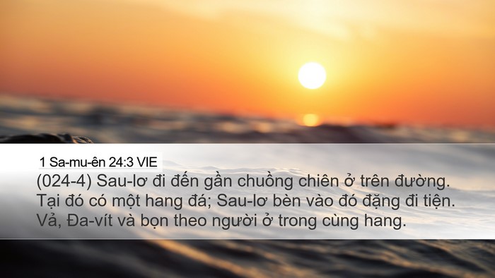 1 Sa-mu-ên 24:3 VIE Bible Verse Image