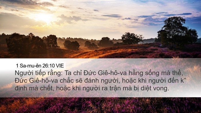 1 Sa-mu-ên 26:10 VIE Bible Verse Image