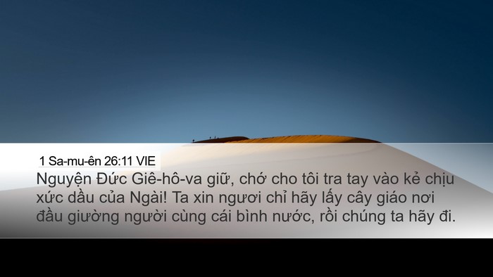 1 Sa-mu-ên 26:11 VIE Bible Verse Image