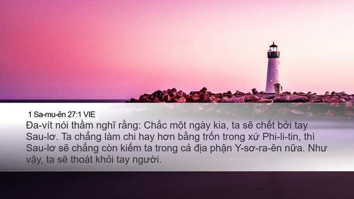 1 Sa-mu-ên 27:1 VIE Bible Verse Image