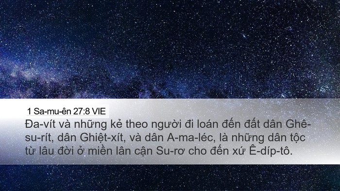 1 Sa-mu-ên 27:8 VIE Bible Verse Image