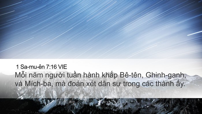 1 Sa-mu-ên 7:16 VIE Bible Verse Image