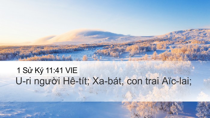 1 Sử Ký 11:41 VIE Bible Verse Image
