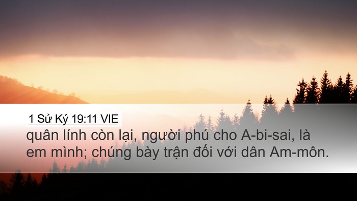 1 Sử Ký 19:11 VIE Bible Verse Image