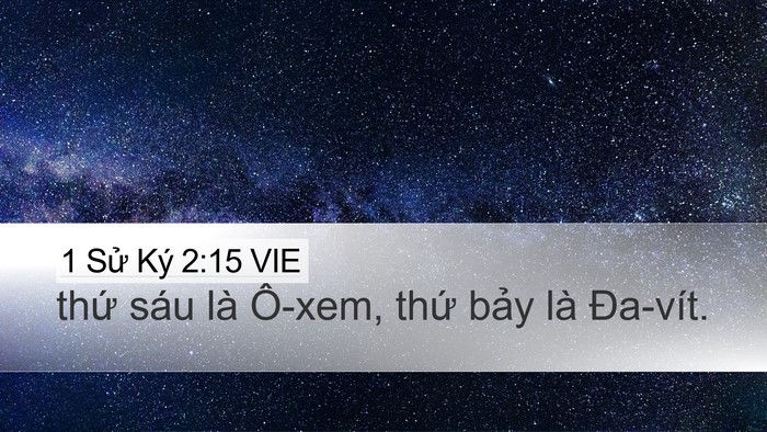 1 Sử Ký 2:15 VIE Bible Verse Image