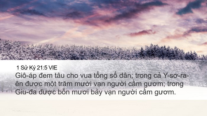 1 Sử Ký 21:5 VIE Bible Verse Image