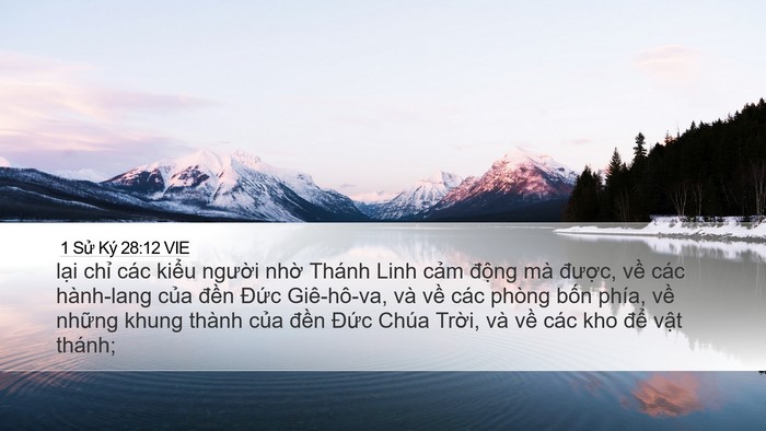 1 Sử Ký 28:12 VIE Bible Verse Image