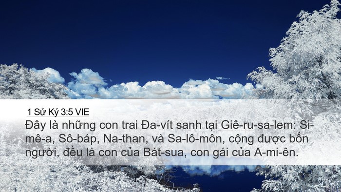 1 Sử Ký 3:5 VIE Bible Verse Image