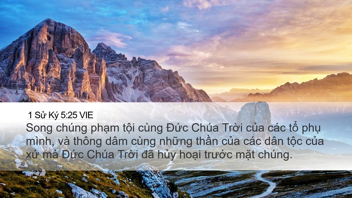 1 Sử Ký 5:25 VIE Bible Verse Image
