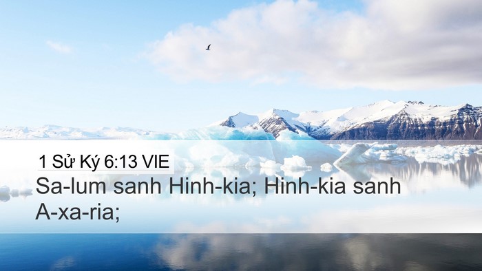 1 Sử Ký 6:13 VIE Bible Verse Image